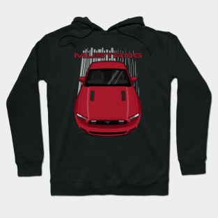 Mustang GT 2013 to 2014 - Red Candy Hoodie